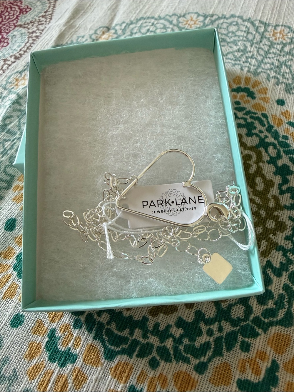 Park Lane Silver Juliet Open Heart Pendant Necklace - Silver NIB - Picture 2 of 4
